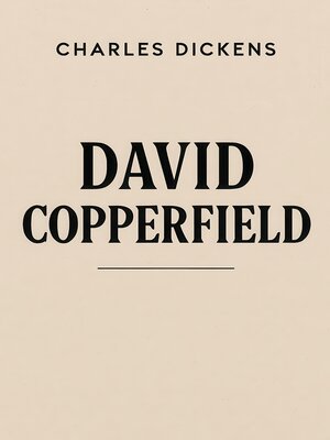 cover image of David Copperfield